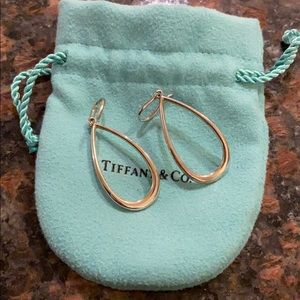 Tiffany tear drop earrings